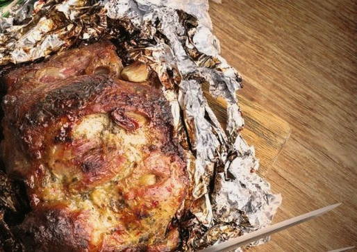 При какой температуре запекать мясо в духовке и сочная свинина запеченная в фольге в духовке — 9 самых вкусных рецептов