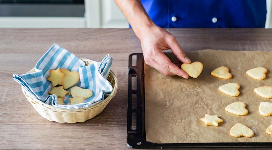 Как приготовить Песочное печенье домашнее просто рецепт пошаговый