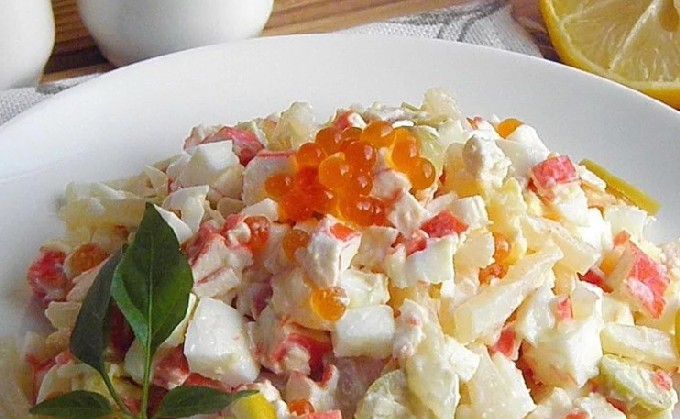 Антиволнин рецепты приготовления кальмаров салат