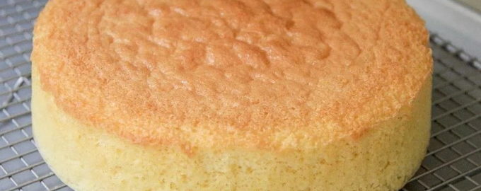 Пышный бисквит в духовке классический для торта