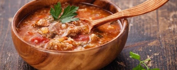 Суп харчо с говядиной классический