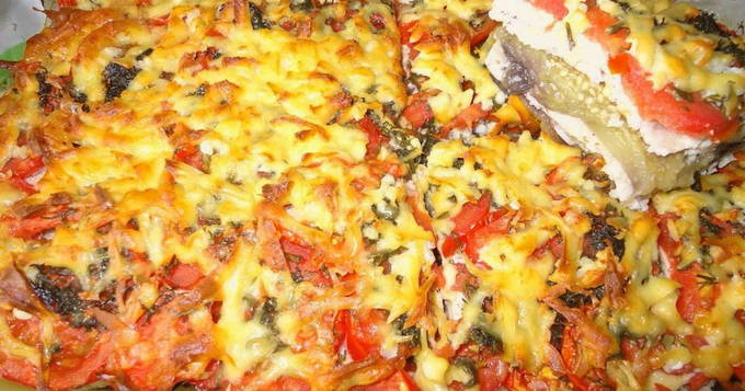 Баклажаны рецепты приготовления в духовке с сыром и помидорами в духовке
