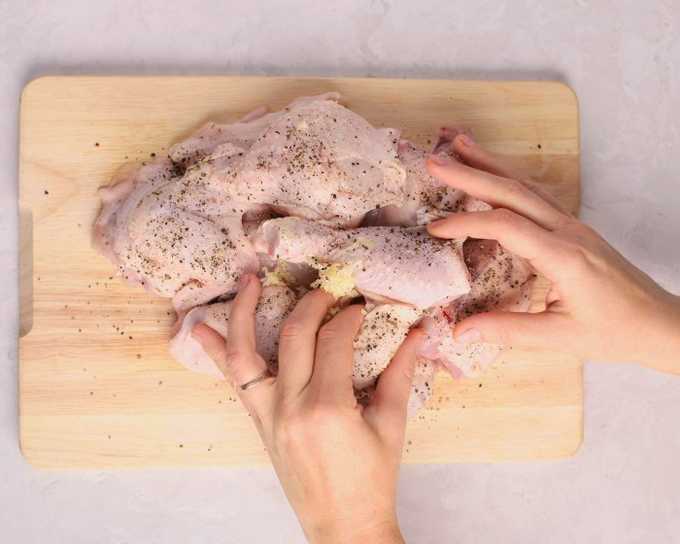 Курица в банке с картошкой в духовке рецепт с фото
