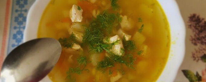 Гороховый суп с курицей — 8 пошаговых рецептов приготовления