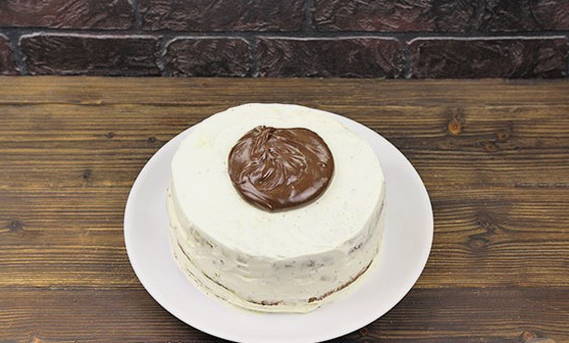 Видео рецепт “Торт шоколадный на сметане с шоколадным кремом”