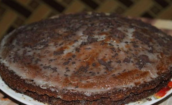 Торт на кефире "Черный принц" - пошаговый рецепт с фото на Повар.ру