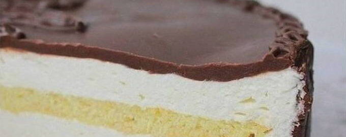 Рецепт торта «Птичье молоко» с добавлением шоколада