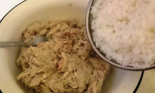 Рецепт риса с шампиньонами в сметанном соусе