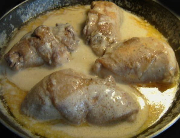 Бедро куриное рецепты на сковороде с майонезом и чесноком рецепт приготовления