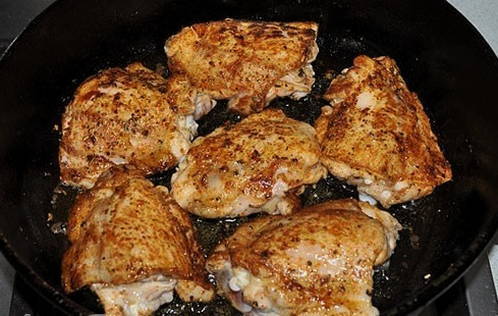 Бедро куриное рецепты на сковороде с соевым соусом рецепт приготовления