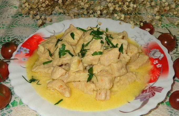 Индейка в сливочном соусе — 8 рецептов в духовке, на сковороде