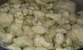 Цветная капуста маринованная быстрого приготовления: рецепт с фото