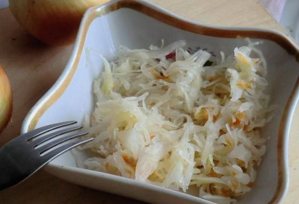 Маринованная капуста с маслом и уксусом быстрого приготовления — 6 пошаговых рецептов