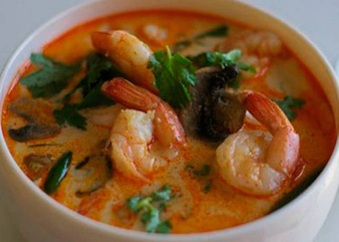 Рецепт супа том ям с морепродуктами в домашних условиях