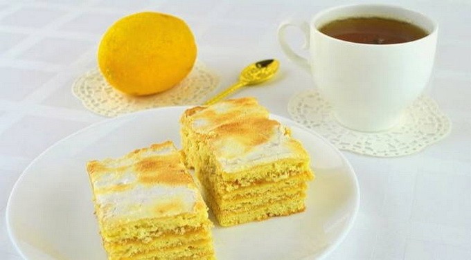 Лимонный пирог - 10 наивкуснейших рецептов с пошаговыми фото