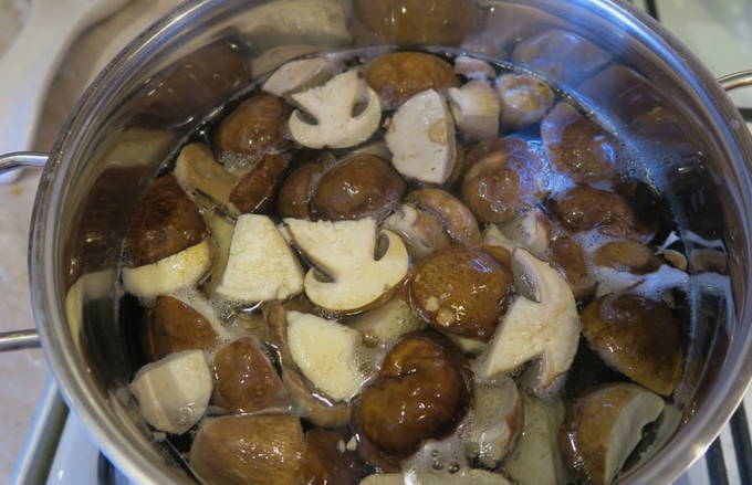 Рецепты маринованных белых грибов