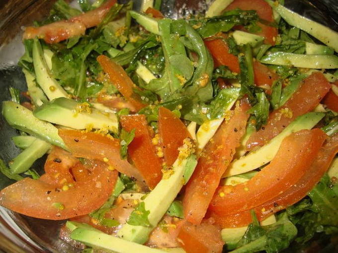 Авокадо рецепты приготовления салатов простых рецептов