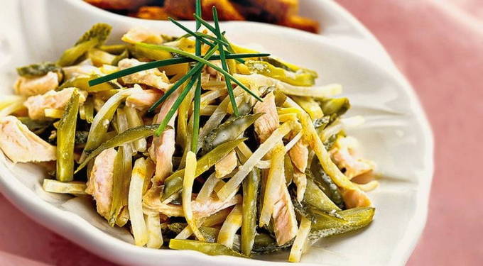 Фасолевые гренки салат из болгарского перца и салат из говяжьего языка — 10 самых вкусных рецептов