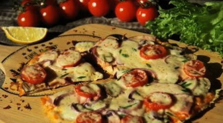 Пицца из лаваша на сковороде — 8 пошаговых рецептов