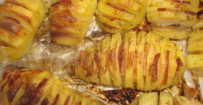 Картошка-гармошка в духовке — 7 пошаговых рецептов