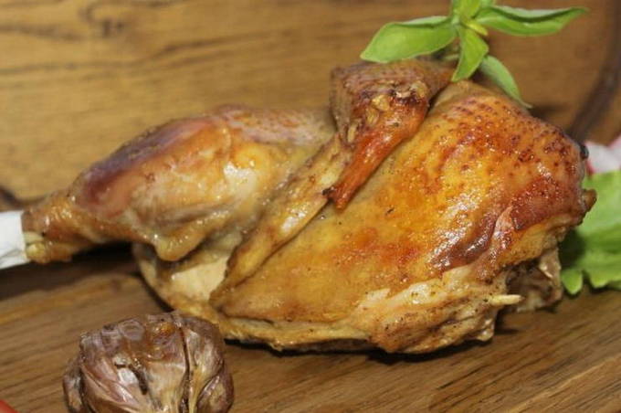 Ингредиенты для «Картофель с курицей в рукаве»: