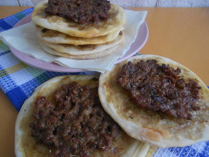 Рецепт ламаджо с мясом фото рецепт