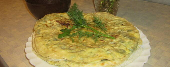 Хычины с картошкой, сыром и зеленью – Вся Соль - кулинарный блог Ольги Баклановой
