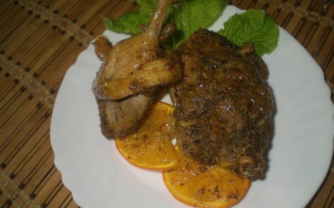 Утка с апельсинами в духовке – 6 пошаговых рецептов приготовления