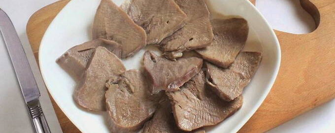 Жареный свиной язык — рецепт с фото пошагово