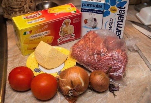 Каннеллони с фаршем в духовке — 7 пошаговых рецептов