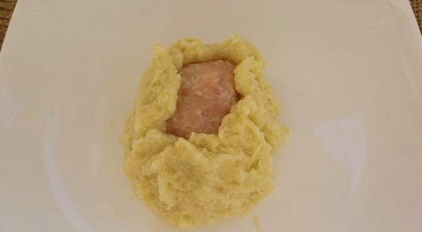 Рецепт колдунов из картофеля с куриным фаршем