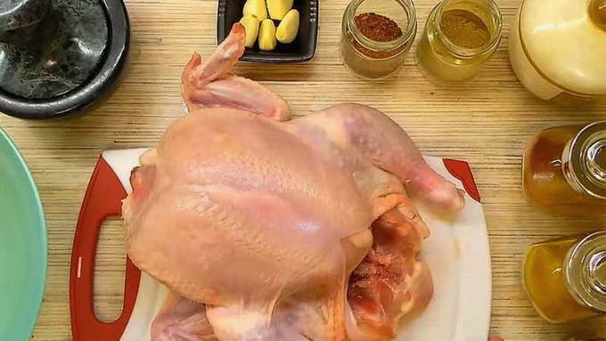 Курица гриль в духовке рецепт с фото