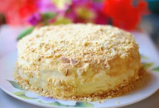 Творожный торт на сковороде -пошаговый рецепт с фото
