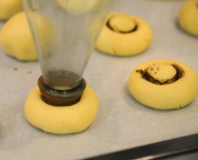 Печенье орешки в форме на газу - пошаговый рецепт с фото
