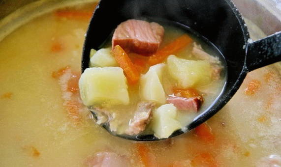 Суп гороховый с мясом