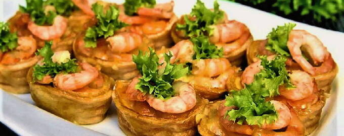 Тарталетки с креветками - 8 рецептов на праздничный стол с пошаговыми фото