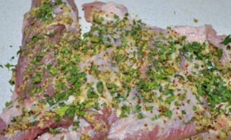 Рулет из свиной брюшины в духовке – простой и вкусный рецепт, как приготовить пошагово