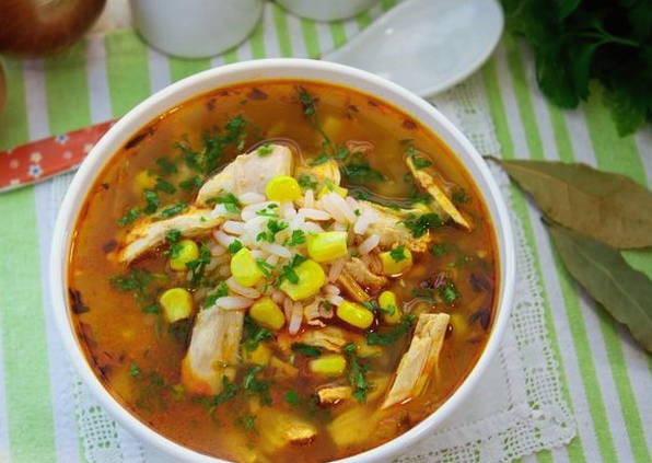Суп с кукурузой — 6 вкусных рецептов