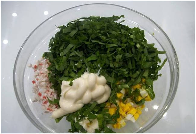 Салат из черемши — 6 простых рецептов