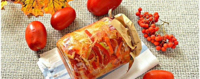 Салат из моркови с болгарским перцем, на зиму (без уксуса) — рецепты | Дзен