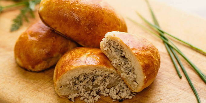 Пирожки с мясом - 10 вкусных рецептов приготовления с пошаговыми фото